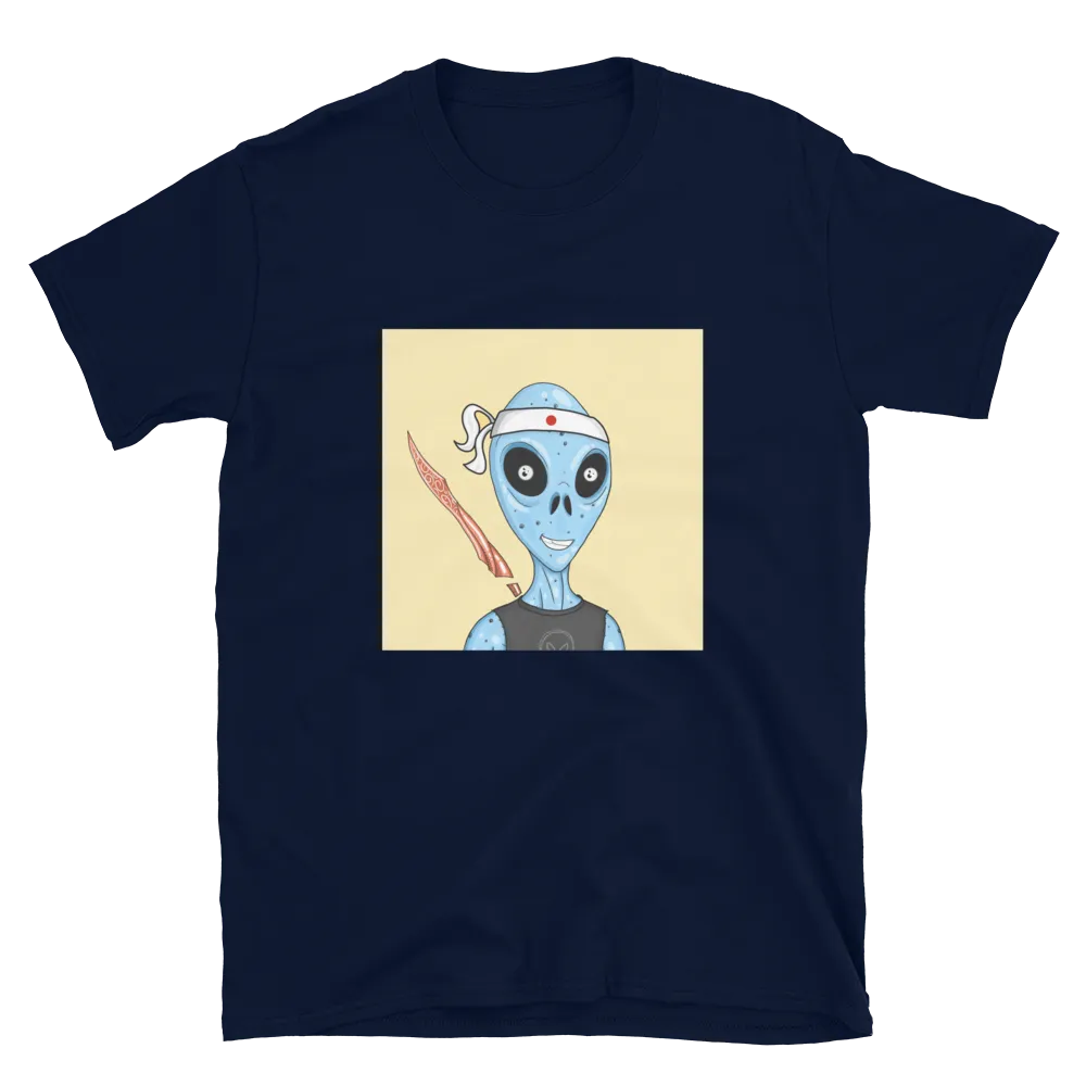 Alien #0013 by inkink Shivadelic  - T-Shirt