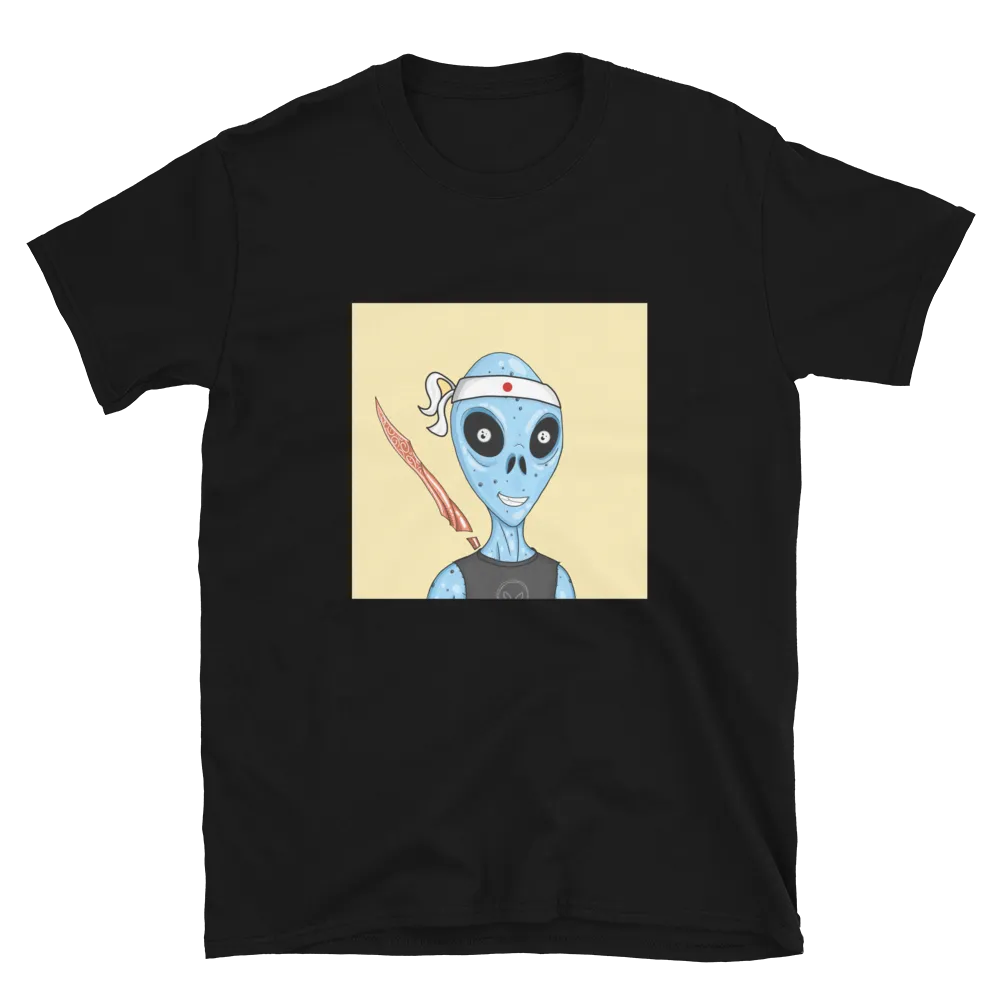 Alien #0013 by inkink Shivadelic  - T-Shirt