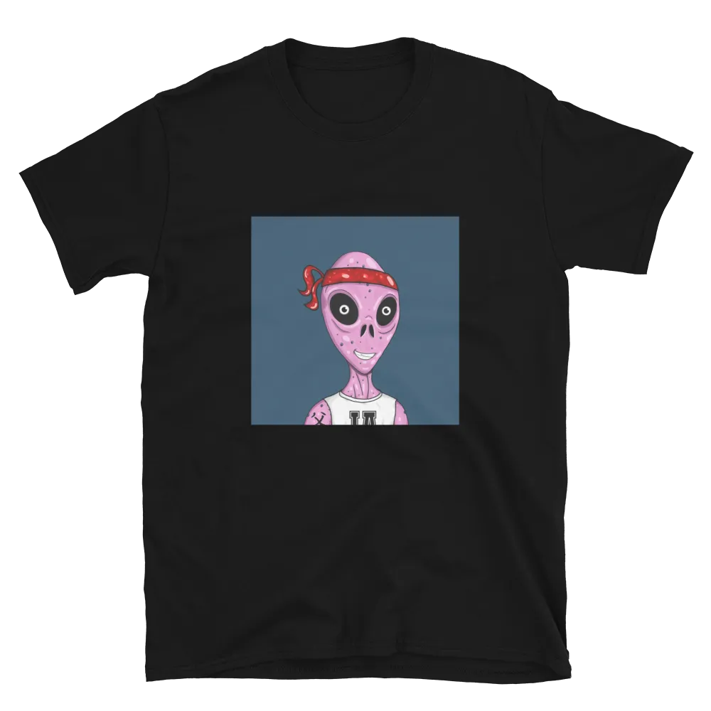 Alien #0014 by inkink Shivadelic  - T-Shirt