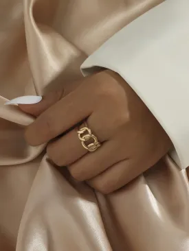 Chain Design Ring