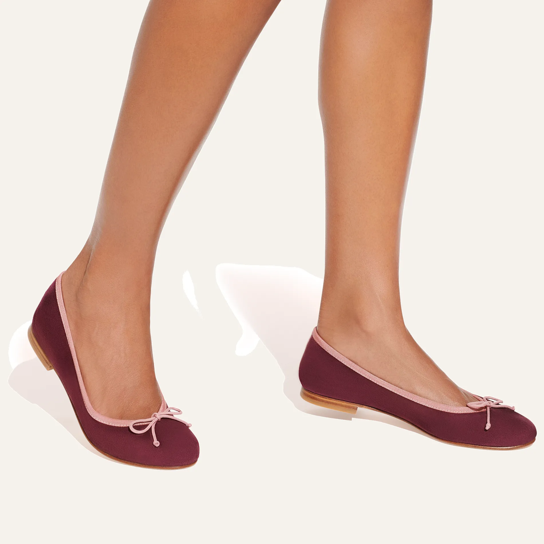 Demi-The Demi in Burgundy Suede
