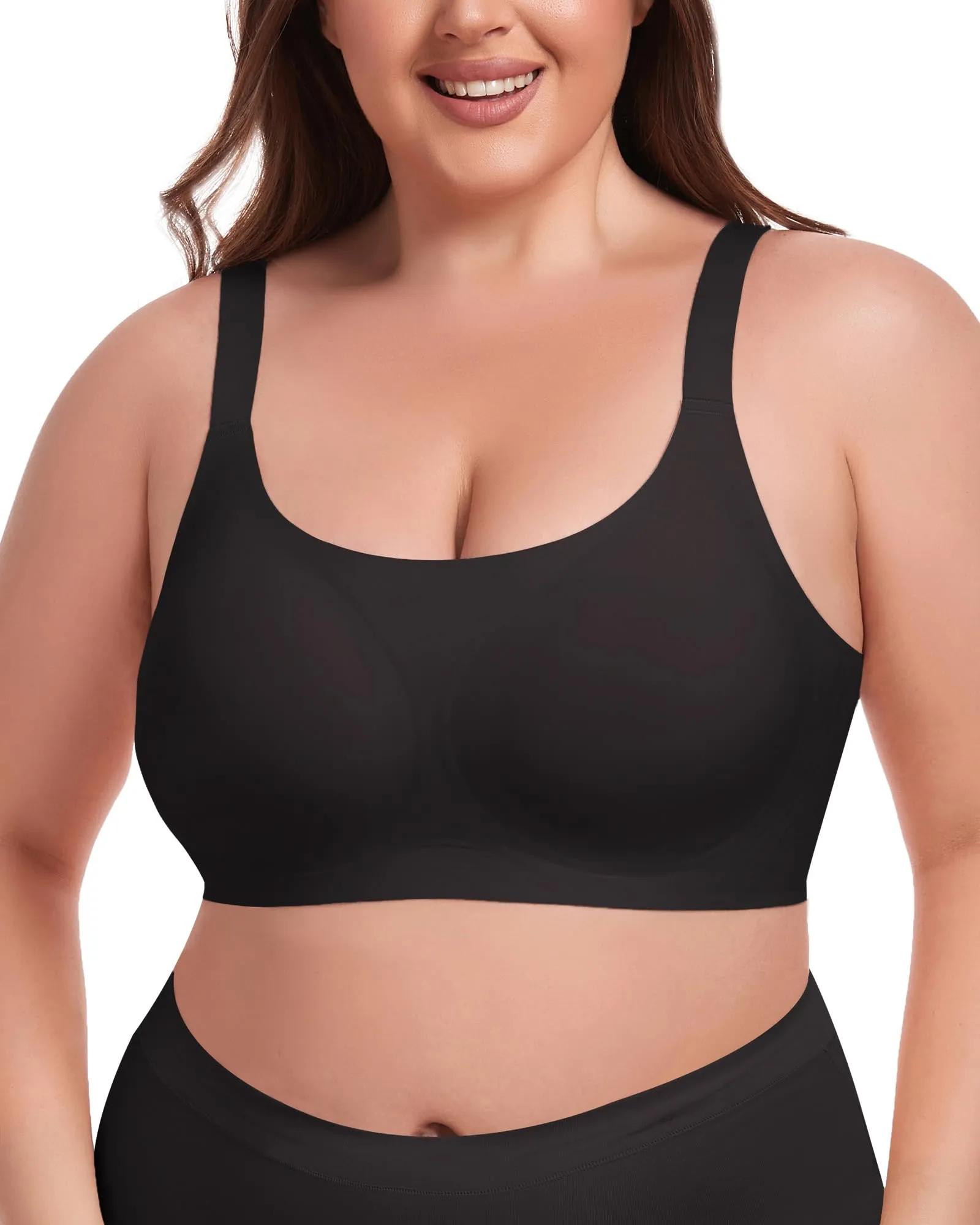 HORISUNFull Coverage Bralettes Ultra Comfort Wirefree Bras