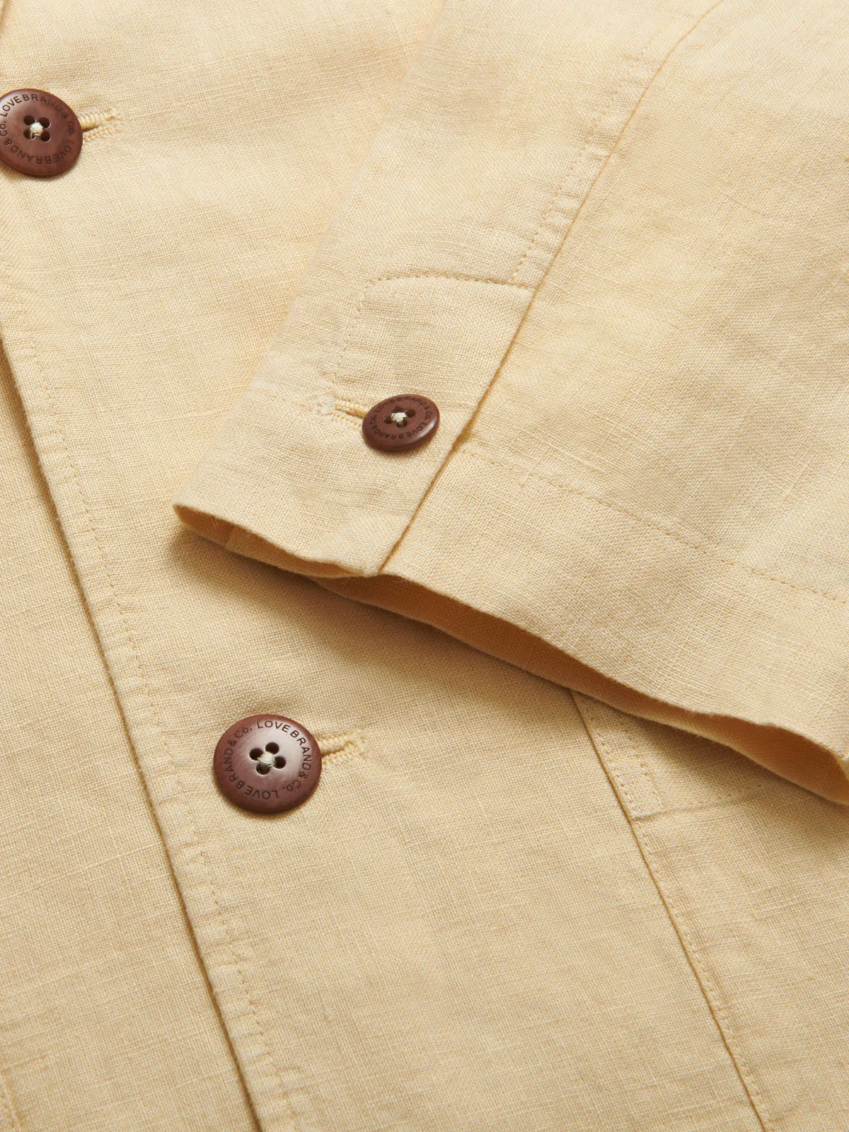 Men's Stone Nassau Linen Jacket