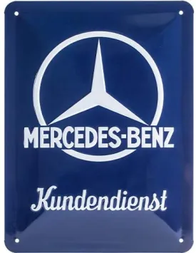 Mercedes-Benz Customer Service Sign