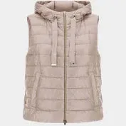 Mixed Media Vest in Nylon