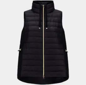 Mixed Media Vest in Nylon