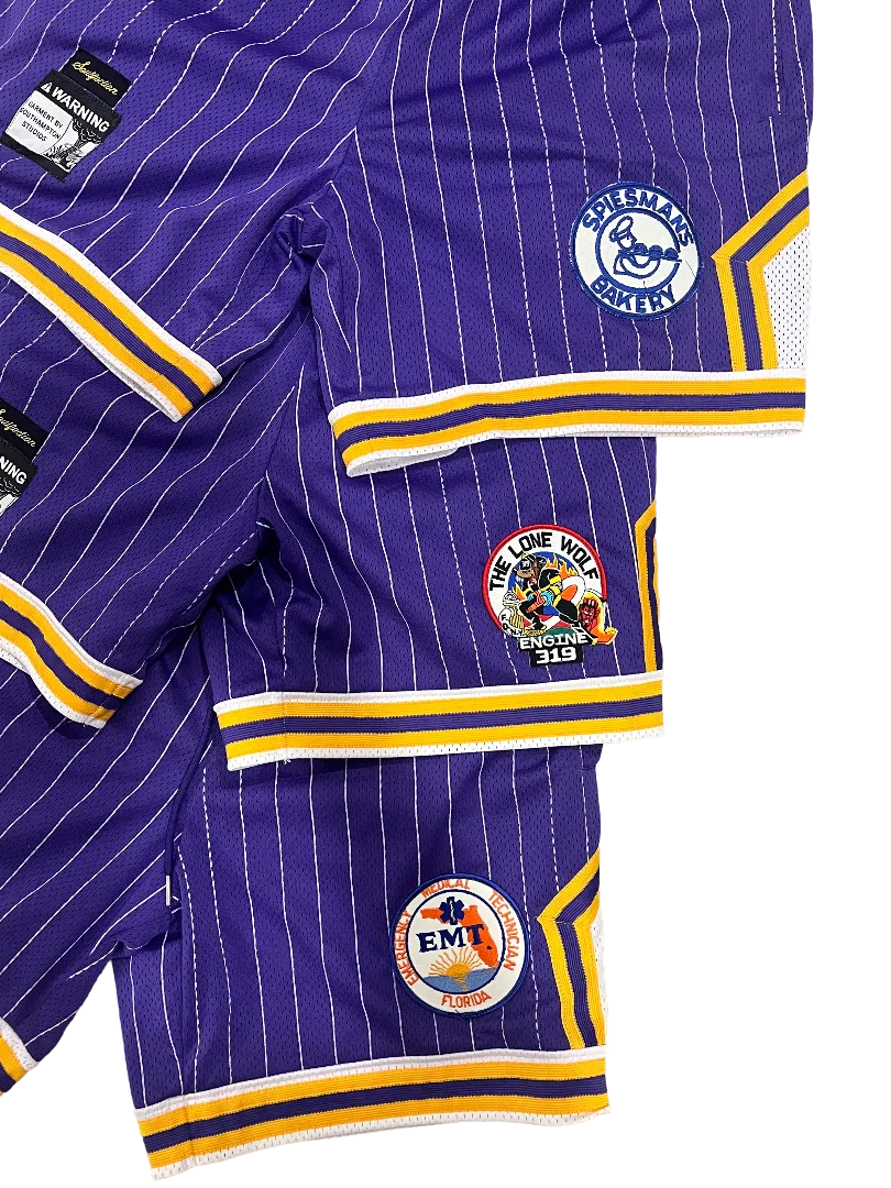 Playoff Patch Mesh Short - Mamba