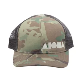 WOODLAND CAMO Adult Curved Bill Snapback